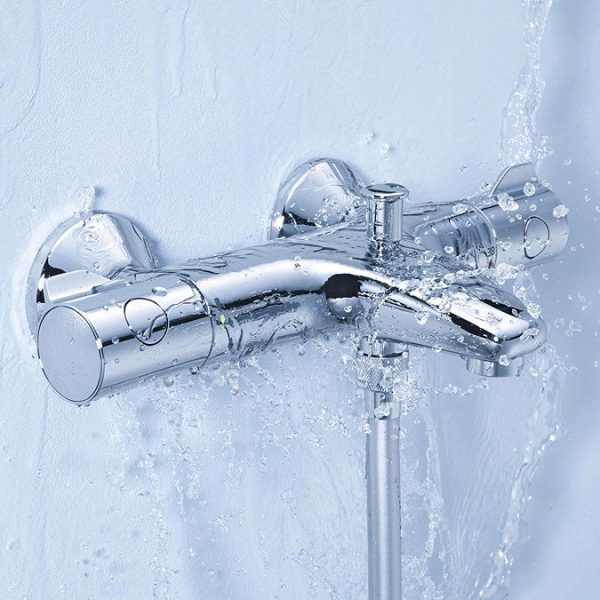 Grohe Grohtherm TMV2 800 Thermostatic Bath Shower Mixer - Image 2