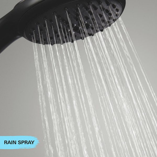 Grohe Precision Start Thermostatic Shower Mixer 1/2" with Shower Set   Matt Black - Image 2