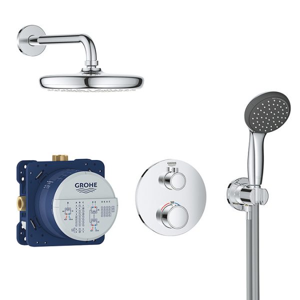 Grohe Precision Trend Perfect Shower Set with Vitalio Start 210 - Image 2