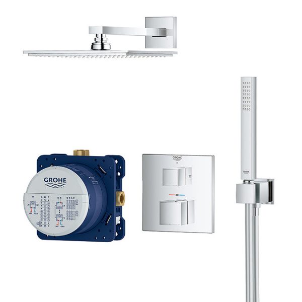 Grohe Grohtherm Cube Perfect Shower Set with Rainshower Allure 230 - Image 6