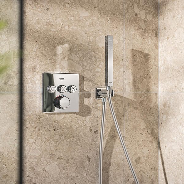 Grohe Precision SmartControl Concealed Shower System with Vitalio SmartActive 310 Cube - Image 6