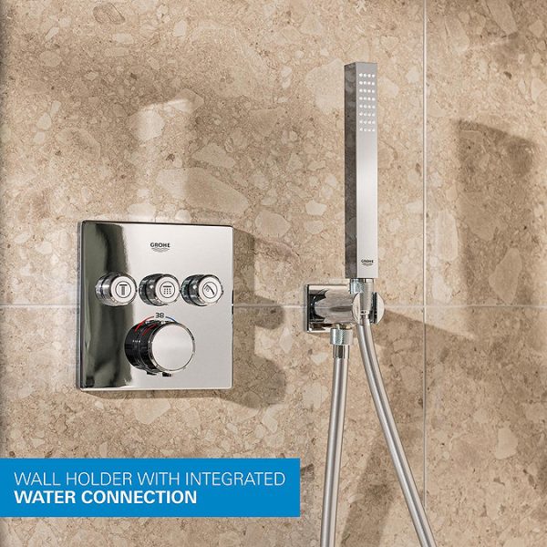 Grohe Precision SmartControl Concealed Shower System with Vitalio SmartActive 310 Cube - Image 12