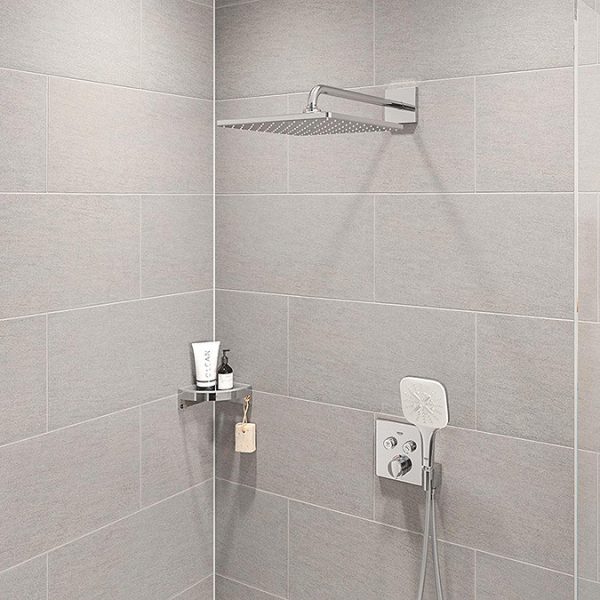 Grohe Precision SmartControl Concealed Shower System with Vitalio Rain Mono 310 Cube - Image 8