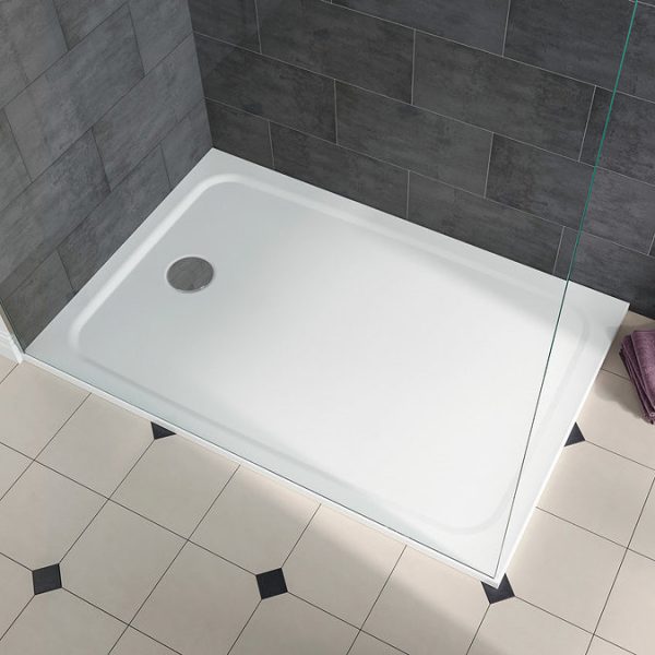 Kaldewei Cayonoplan Rectangular White Steel Shower Tray - Image 5