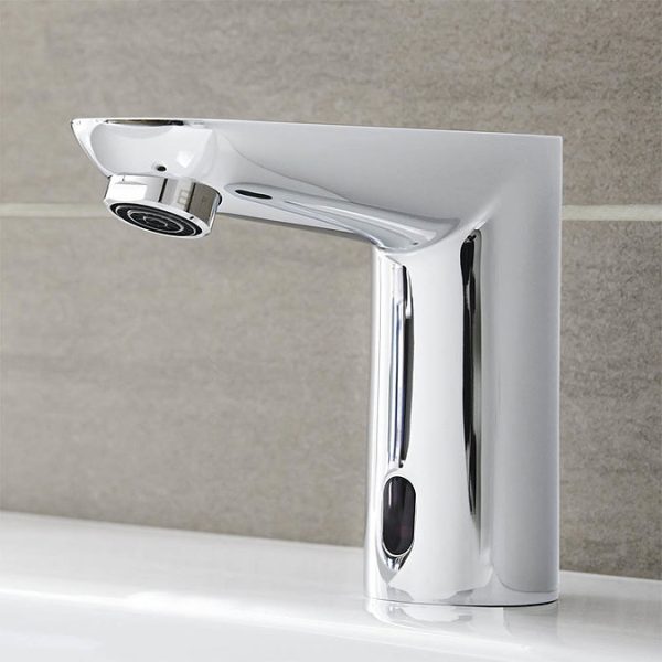 Grohe Euroeco Cosmopolitan E Infra Red Basin Tap 1/2"   Chrome - Image 3
