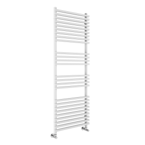 Otsu White W500 x H1400mm Heated Towel Rail