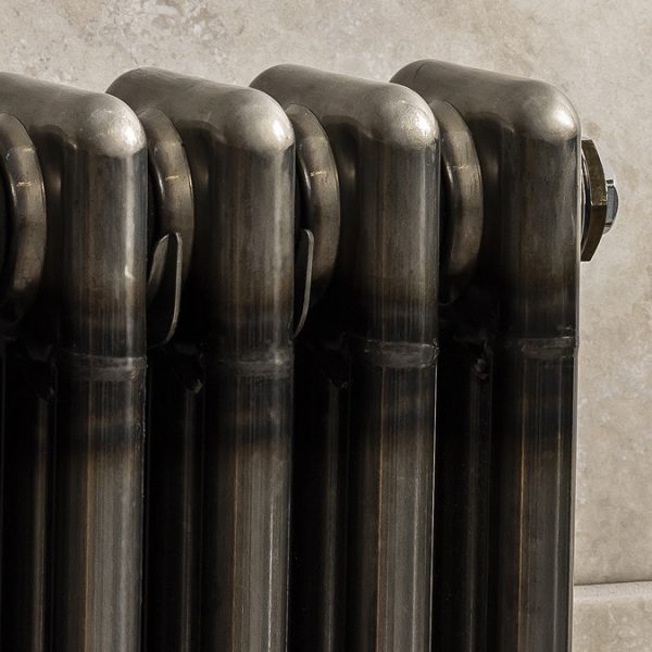 Keswick 300 x 1550mm Raw Metal (Lacquered) 3 Column Radiator - Image 5
