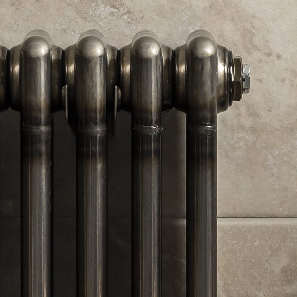 Keswick 300 x 1550mm Raw Metal (Lacquered) 3 Column Radiator - Image 6