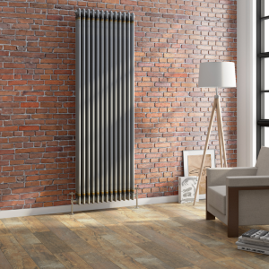 Keswick 1800 x 605mm Raw Metal (Lacquered) 3 Column Radiator