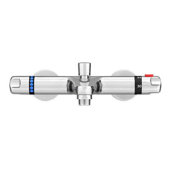 Apollo Wall Mounted Thermostatic Bath Shower Mixer - Image 3