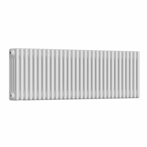 Keswick 450 x 1415mm Cast Iron Style Traditional 4 Column White Radiator - Image 2