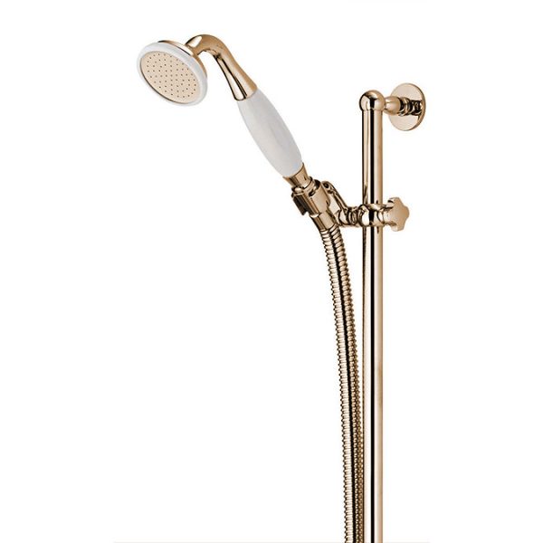 Aqualisa   Aquatique Thermo Exposed Thermostatic Valve with Slide Rail Kit   Gold - Image 2