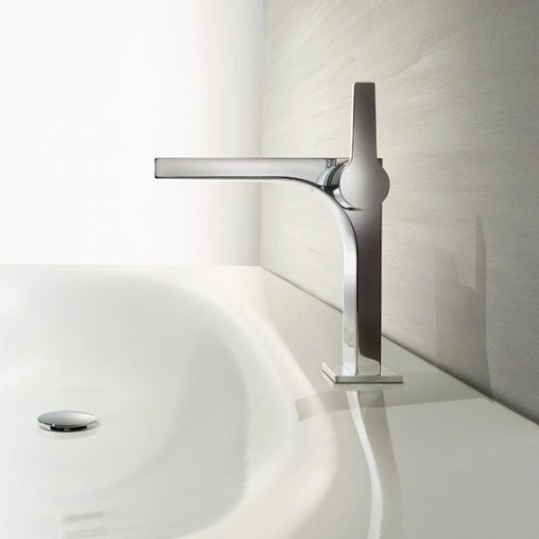 Keuco Edition 11 Single Lever Basin Mixer 150 with Pop Up Waste   Chrome - Image 2