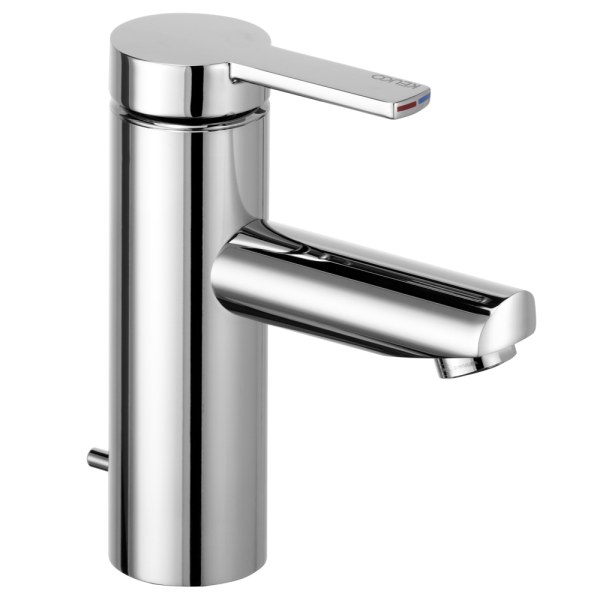 Keuco Pan Blue Single Lever Basin Mixer 90 with Pop Up Waste   Chrome