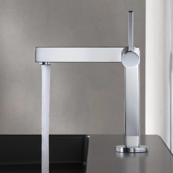 Keuco Edition 90 Single Lever Basin Mixer 150 with Pop Up Waste   Chrome - Image 2