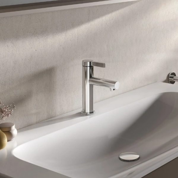 Keuco IXMO Single Lever Basin Mixer 100   Chrome - Image 4