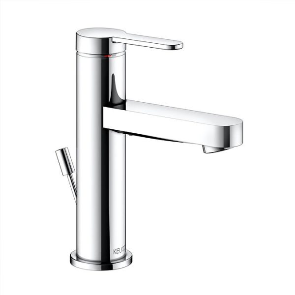 Keuco IXMO Flat Single Lever Basin Mixer with Pop Up Waste   Chrome - Image 3