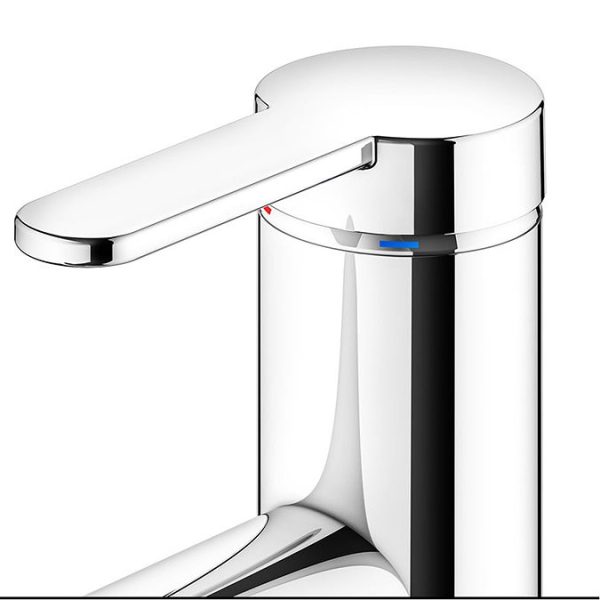 Keuco IXMO Flat Single Lever Basin Mixer with Pop Up Waste   Chrome - Image 6