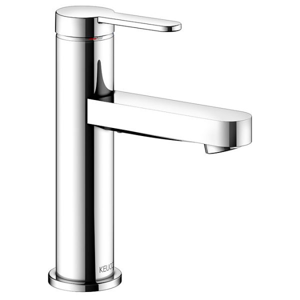 Keuco IXMO Flat Single Lever Basin Mixer   Chrome - Image 2