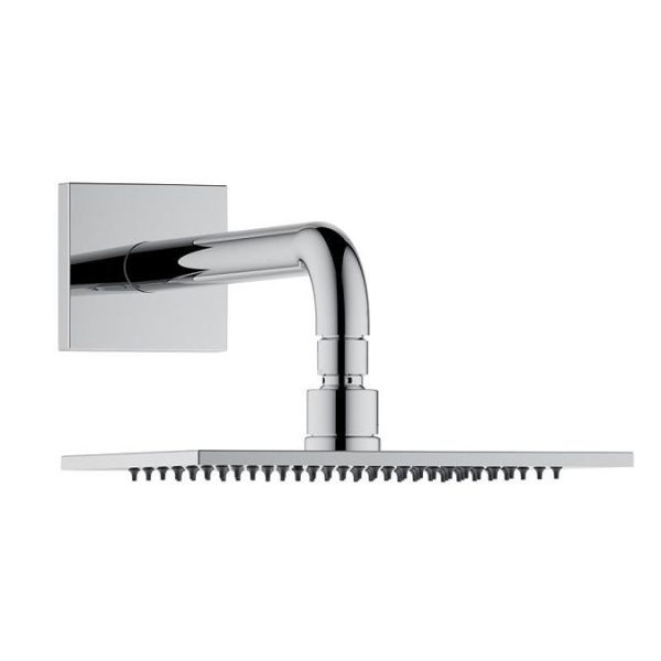 Keuco Ixmo Square Thermostatic Shower System with Head + Slide Rail Kit   Chrome - Image 3