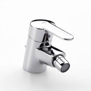 Roca Victoria V2 Chrome Bidet Mixer with Pop up Waste
