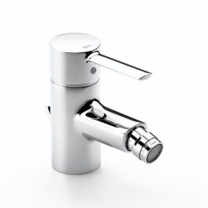 Roca Targa Chrome Bidet Mixer with Pop up Waste