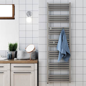 Terma Fiona One Sparkling Gravel Electric Towel Rail 480 x 1620mm