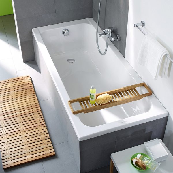 Duravit D Code Single Ended Bath + Support Feet - Image 2