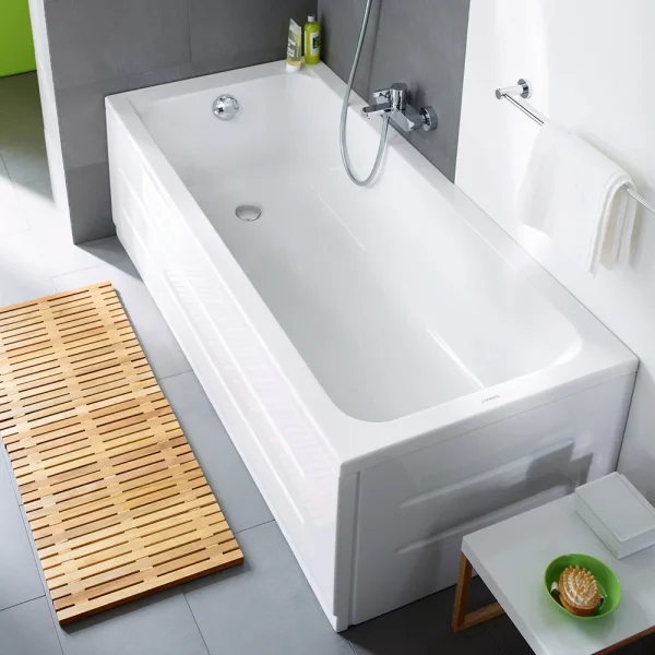 Duravit D Code Single Ended Bath + Support Feet