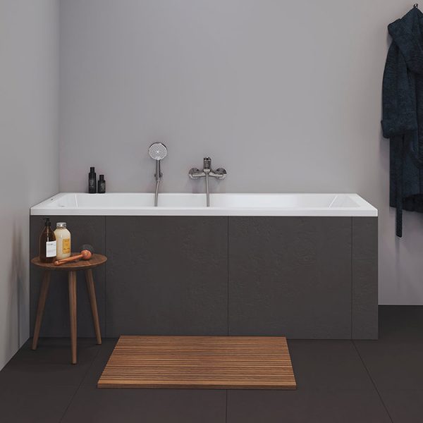 Duravit No.1 Single Ended Bath + Support Feet - Image 5