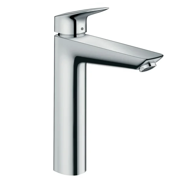 hansgrohe Logis Single Lever Basin Mixer 190 with 2 Flow Rates and Pop up Waste