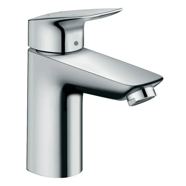 hansgrohe Logis Single Lever Basin Mixer 100 LowFlow with Pop up Waste