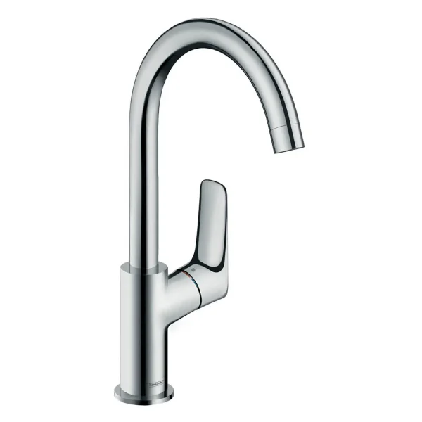 hansgrohe Logis Single Lever Basin Mixer 210 with Swivel Spout without Waste