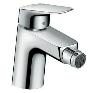 hansgrohe Logis Single Lever Bidet Mixer 70 with Metal Pop up Waste