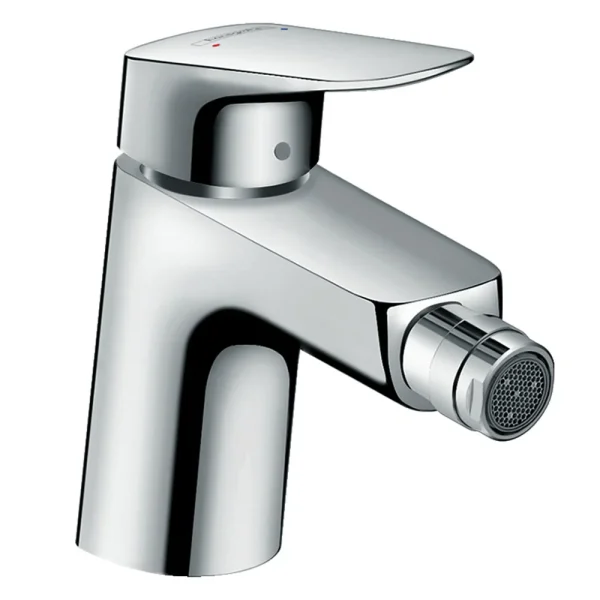 hansgrohe Logis Single Lever Bidet Mixer 70 with Metal Pop up Waste