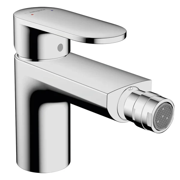 hansgrohe Vernis Blend Single Lever Bidet Mixer with Pop up Waste   Chrome