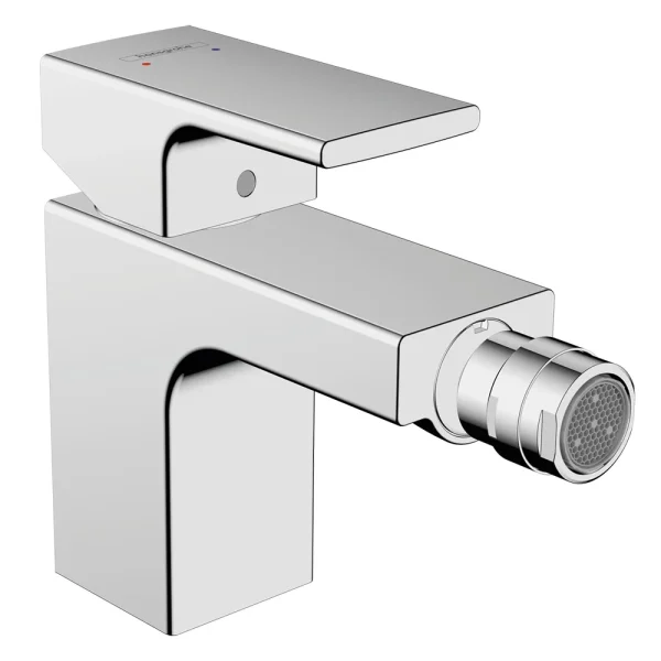 hansgrohe Vernis Shape Single Lever Bidet Mixer with Pop up Waste   Chrome