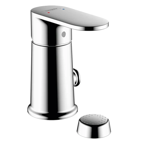 hansgrohe Vernis Blend Bidet Mixer with Vertical Spray & Diverter