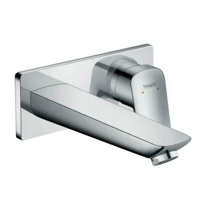 hansgrohe Logis Wall Mounted Single Lever Basin Mixer with Waste