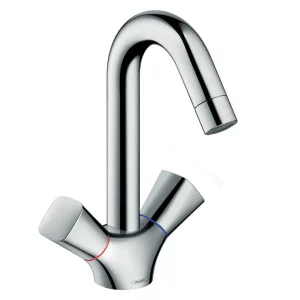 hansgrohe Logis 2 Handle Basin Mixer 150 with Pop up Waste