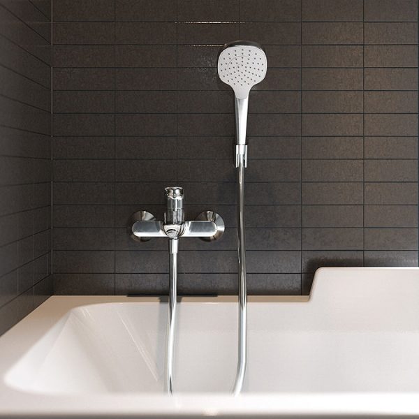 hansgrohe Logis Exposed Single Lever Bath Shower Mixer - Image 2