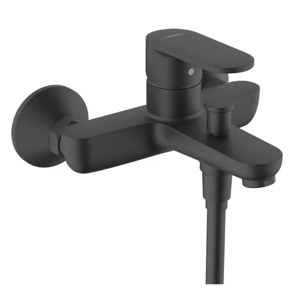 hansgrohe Vernis Blend Exposed Single Lever Bath Shower Mixer   Matt Black