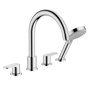 hansgrohe Vernis Blend 4 hole Deck Mounted Bath Mixer   Chrome