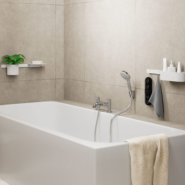 hansgrohe Vernis Blend Bath Shower Mixer with Kit   Chrome - Image 3