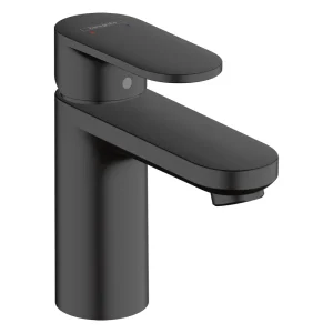hansgrohe Vernis Blend Single Lever Basin Mixer 100 with Pop up Waste   Matt Black