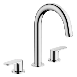 hansgrohe Vernis Blend 3 Hole Basin Mixer 100 with Pop up Waste   Chrome