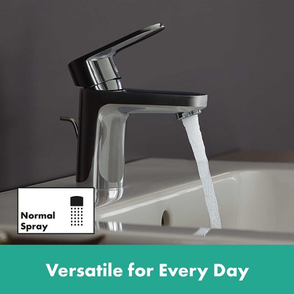 hansgrohe Vernis Blend Single Lever Basin Mixer 70 with Pop up Waste - Image 7