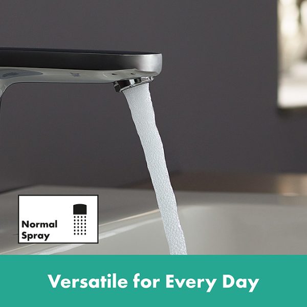 hansgrohe Vernis Blend Single Lever Basin Mixer 100 with Pop up Waste   Chrome - Image 5