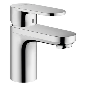 hansgrohe Vernis Blend Single Lever Basin Mixer 100 with Isolated Water Conduction and Pop up Waste