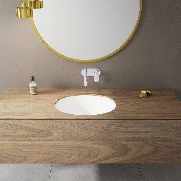 hansgrohe Vernis Blend Wall Mounted Single Lever Basin Mixer   Chrome - Image 3